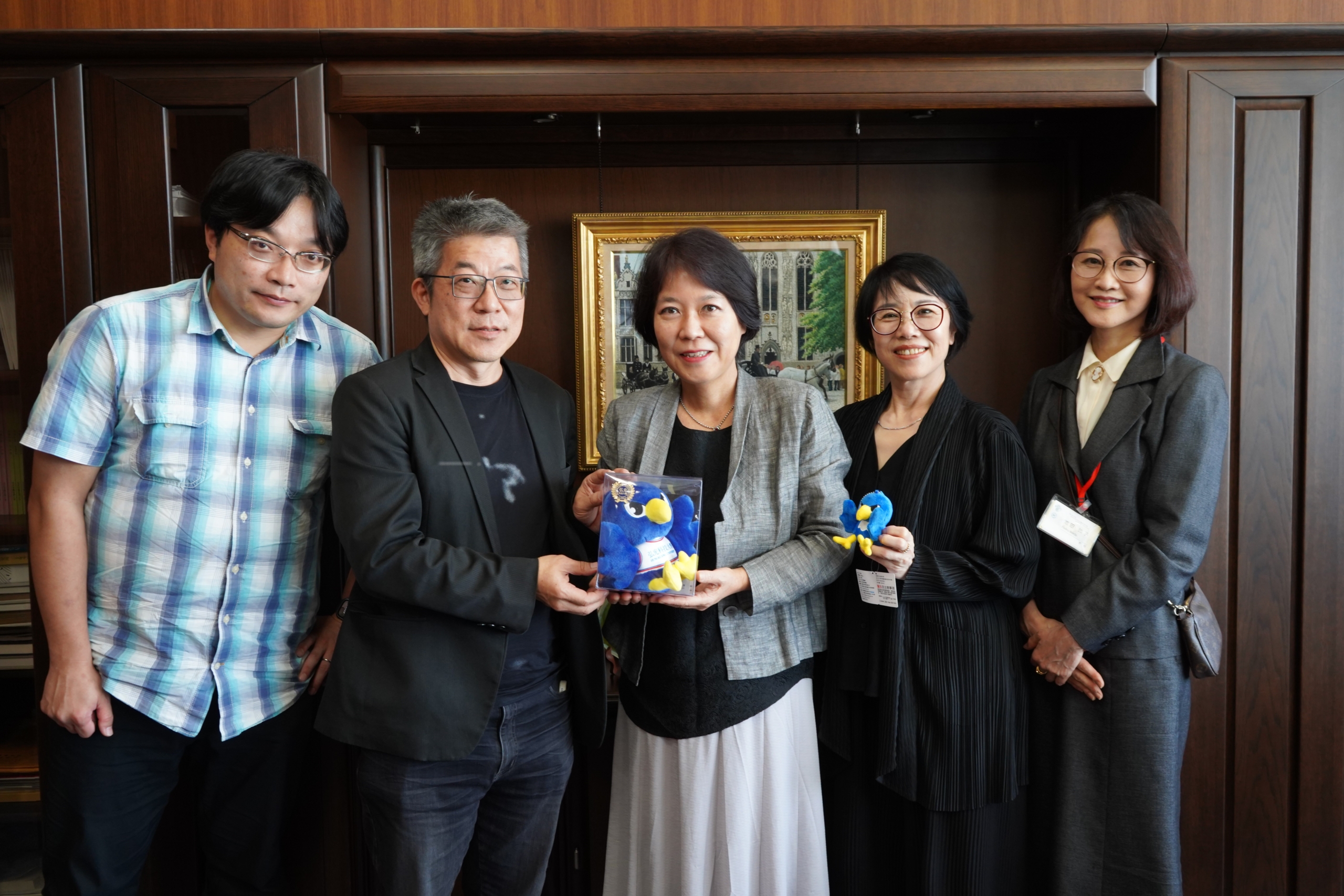 弘光科技大学國際長の田其虎先生らが本学を訪問